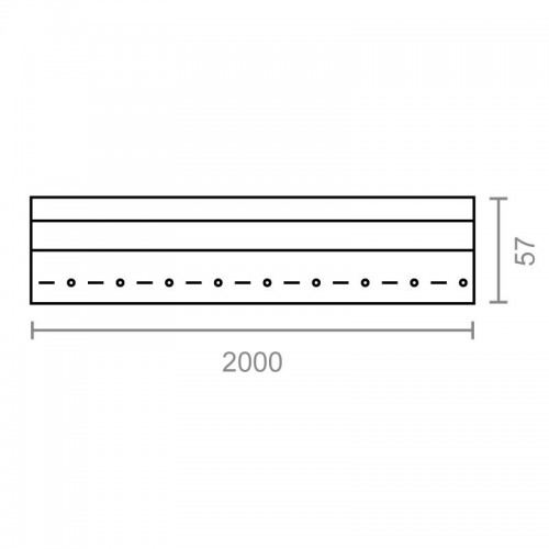 TUBO EJE OCTOGONAL PR23 57x2mts GV