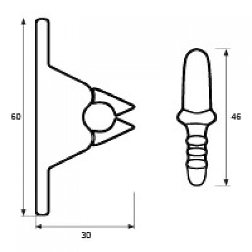 BL RETENEDOR PUERTA SUELO RT04 LTD