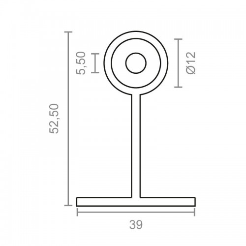 BL SOPORTE CERRADO STA03 12mm NI