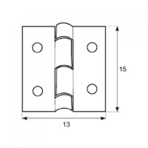 BL BISAGRA ESTUCHE BS22 13x15mm LP