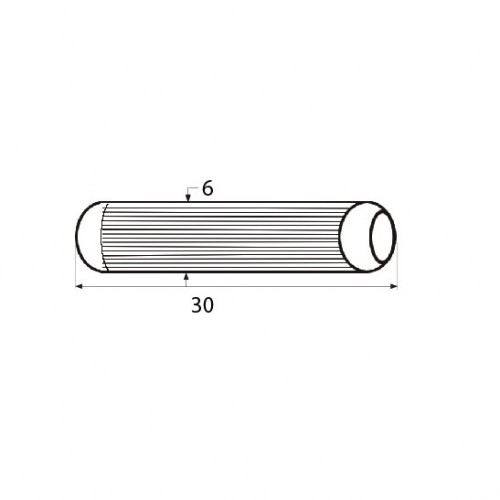 BL ESPIGA MADERA ENS05 6x30mm