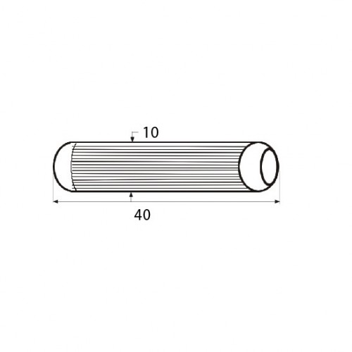 BL ESPIGA MADERA ENS05 10x40mm