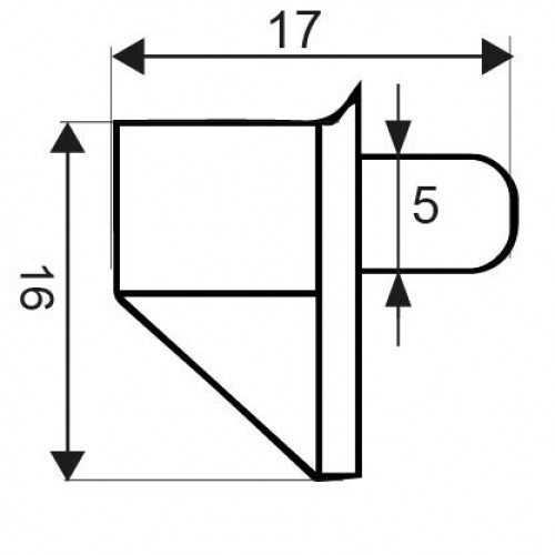 BL PORTAESTANTE SAFETY PE06 5mm TR