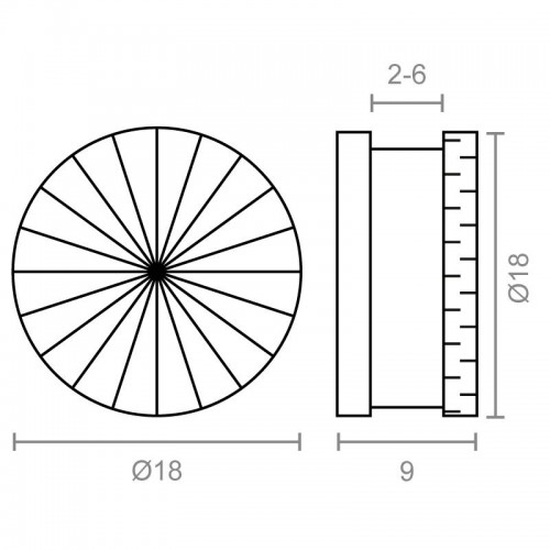 BL SUJETALUNAS FACETADO SC03 2-6mm NI