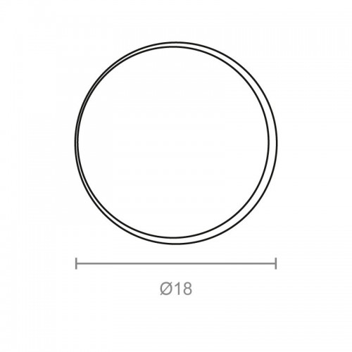BL LLAVERO ANILLA LLV01 18mm NI