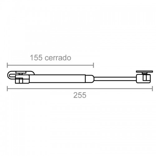BL PISTON GAS ELEVABLE BCP01 8kg AL
