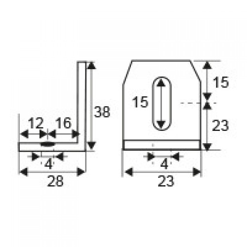 BL ANGULO FIJACION AN10 38x28x23mm ZN