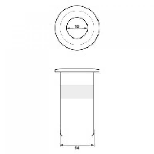 BL DEDAL EMBUTIR DDL01 10mm LT