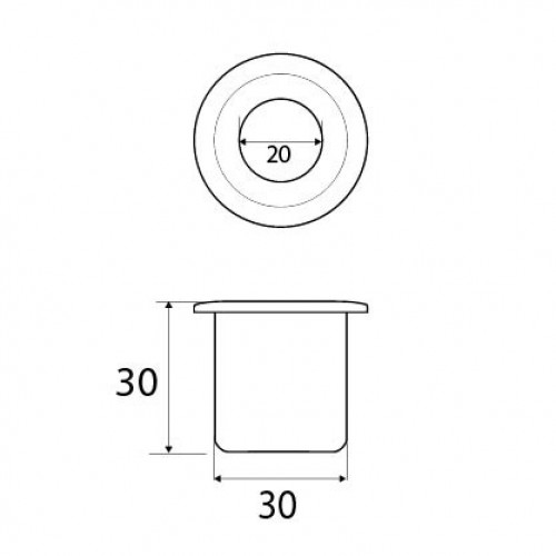 BL DEDAL EMBUTIR DDL01 20mm LT