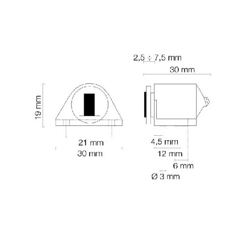 BL CIERRE MAGNETICO REG IM05 30x30mm MA
