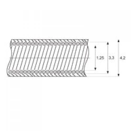 BL ESPIRAL VISILLO FORRADO EV01 3mts BL