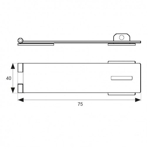BL PORTACANDADO CC10 75mm ZN