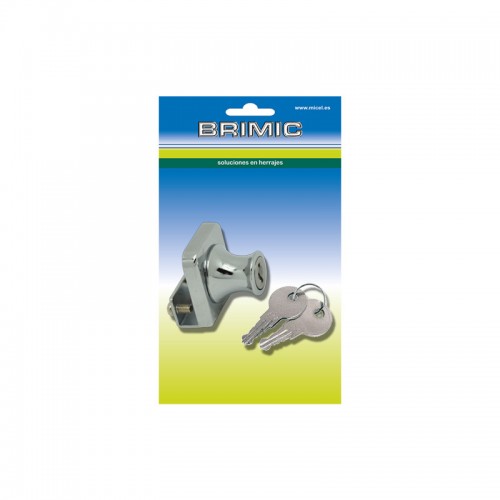 BL CERRADURA VITRINA 1P CM06 32x25mm CB