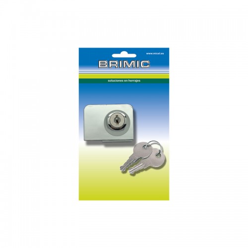 BL CERRADURA VITRINA 2P CM07 48x35mm CB
