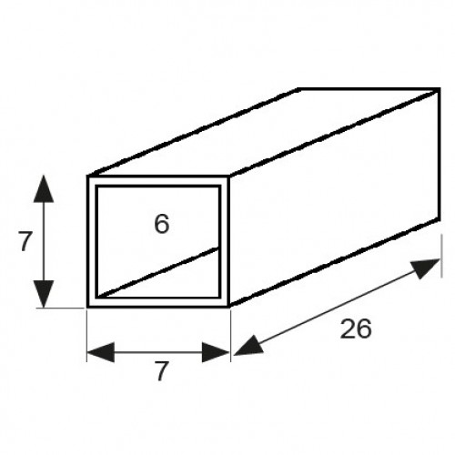 BL REDUCTOR CUADRADILLO CDD08 7-6mm NE