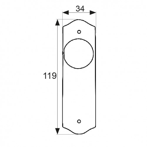BL TIRADOR ARMARIO S/B 686 LE