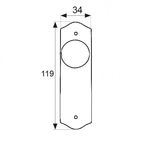BL TIRADOR ARMARIO S/B 505 CU