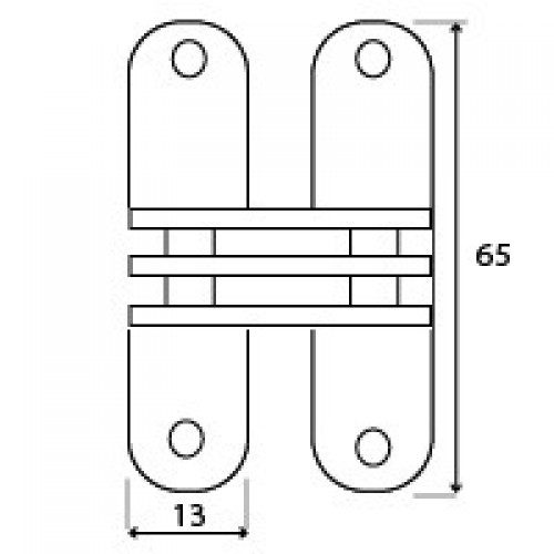 BL BISAGRA OCULTA BS02 65x13mm NI