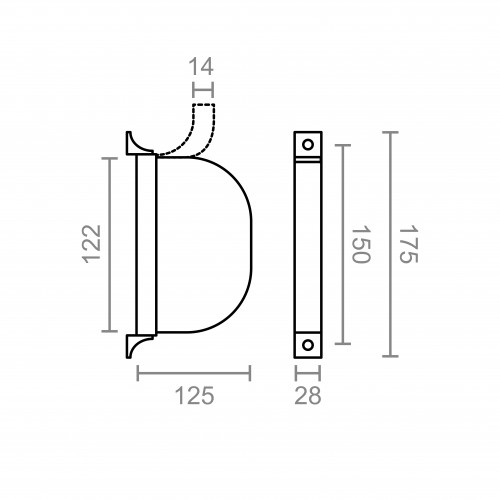 BL RECOGEDOR ABATIBLE PR02 14mm GR
