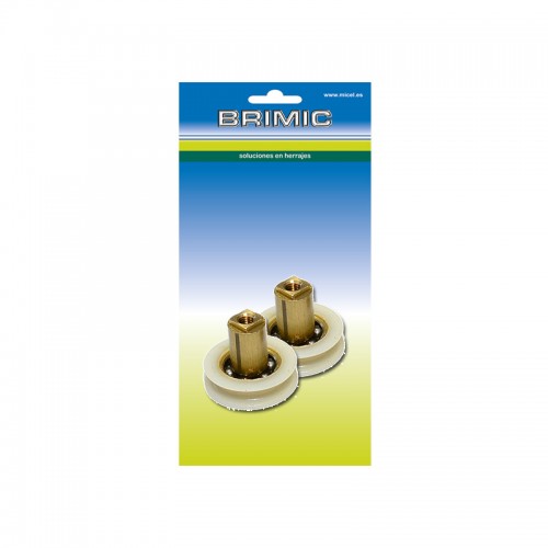 BL RODAMIENTO MAMPARA TUBO RD02 22mm BL