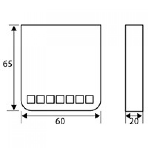 LED C/SENSOR MULTIUSO LD02 BL*