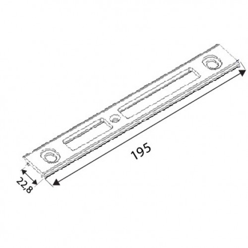 BL CERRADERO 40/20 6850 195x31,5mm BL