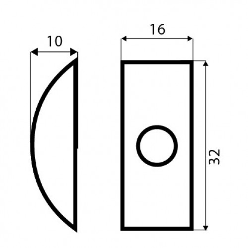 BL MEDIA LUNA MDL01 M6x32mm