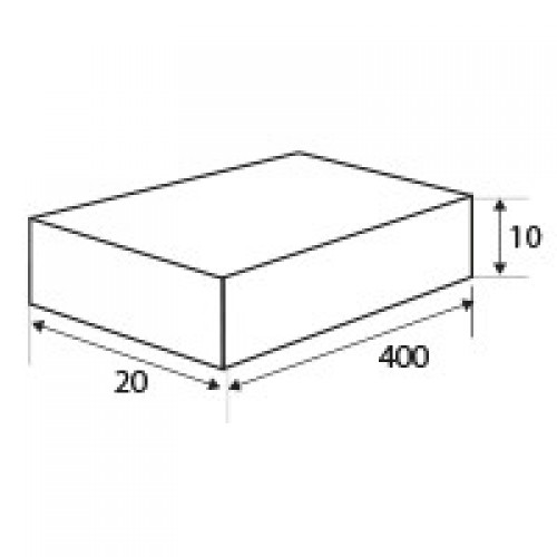 BL FERRITA BLOQUE IM35 40x20x10mm NE