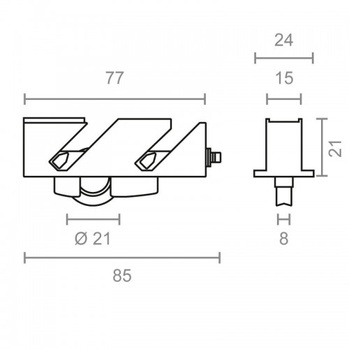 BL RODAMIENTO REGULABLE ALUPROM 18 RD43 ZN