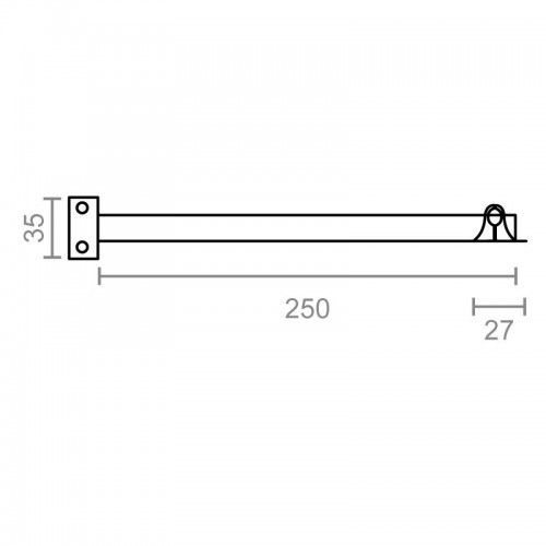 BISAGRA COMPAS BCP12 250mm ZN