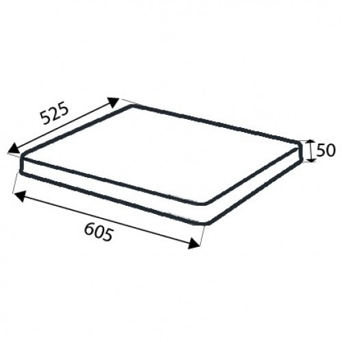 PROTECTOR GAS PTR05 605x525mm IN
