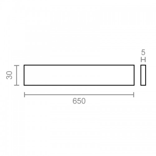 BL TAPA ENCIMERA ENC07 650x30mm BL