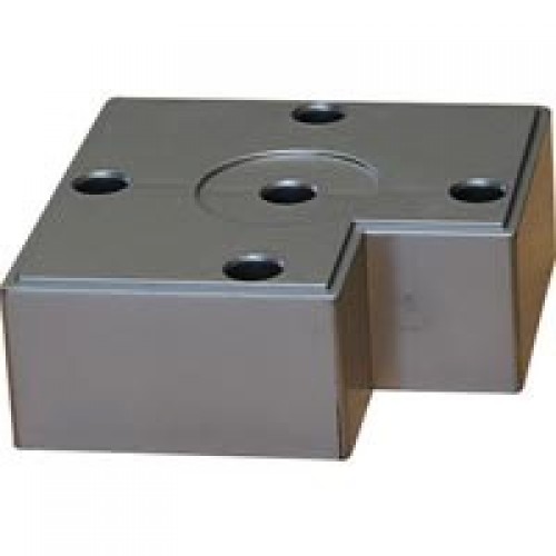 PATA MUEBLE CUADRADA PT01 80x80x30mm AL