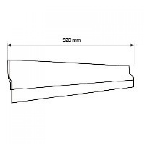 BL BURLETE ADHESIVO FLECO BLT04 920mm SAPELI