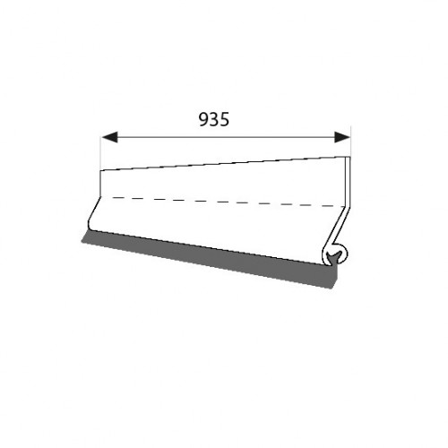 BL BURLETE ADHESIVO PVC BLT01 935mm SAPELI