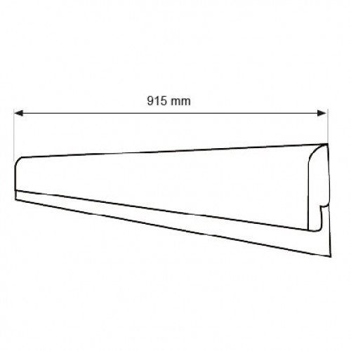 BL BURLETE ADHESIVO MADERA BLT03 915mm PINO