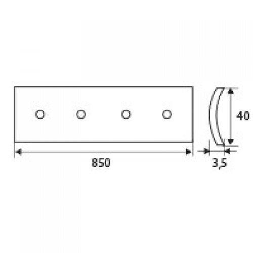 BL TAPAJUNTAS PLANO TORN TJ06 830mm IN
