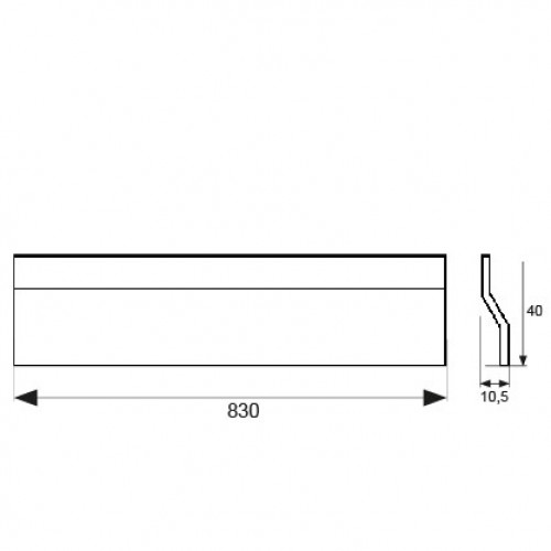 BL TAPAJUNTAS ESCALON ADH TJ07 830mm LTD