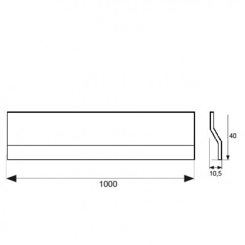 BL TAPAJUNTAS ESCALON ADH TJ03 1000mm OR