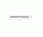 ESPARRAGO 2 ROSCAS TRN14 4x40mm ZN