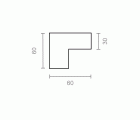 BL PROTECTOR ESQUINA SI03 60x60mm BL