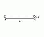 CUADRADILLO CDD01 8x80mm ZN