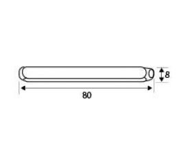 CUADRADILLO CDD01 8x90mm ZN