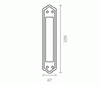 MANILLON PLACA 202 CU