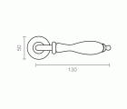 JGO ROSETA PORCELANA 787 LE