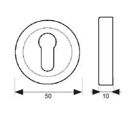BOCALLAVE PERA 727 50mm NS