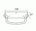 ASA ABATIBLE LISA TRM12 100x27mm BC
