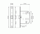 PICAPORTE CONDENA C/R PCT01 47mm LTD