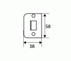 CERRADERO PICAPORTE TUBULAR PCT03 NS