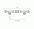 MANILLON DESPLAZADO MN06 140-230mm LP